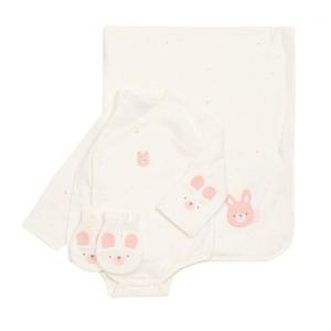 [압소바]압소바 베핑코튼모달배냇슈트+손싸개+속싸개 A2D10110A1