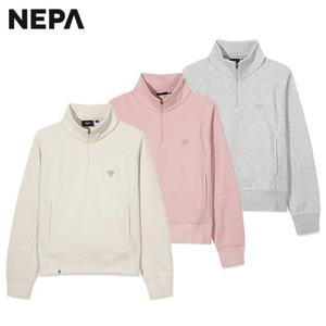 [네파]춘추용 여성 에센셜 반집업 맨투맨 티셔츠 - 7L65460