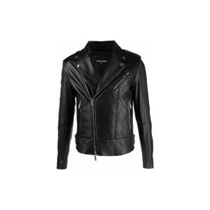 26 SS 디스퀘어드2 디스퀘어드2 가죽 바이커 재킷 S74AM1329SY1491 TP447078548