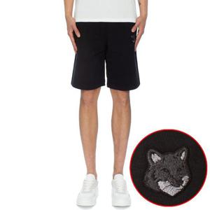 메종키츠네 볼드 폭스헤드 패치 오버사이즈 쇼츠 MM01121KM0001 P199