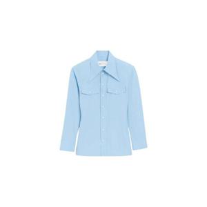 26 SS 아미 파리스 벌룬 소매 포켓 셔츠 E26FSH807CO0063 TP447618091