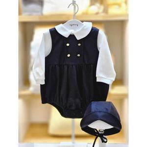 아가방 세이브존02 젤로바디수트상하세트(모자) 01t127903