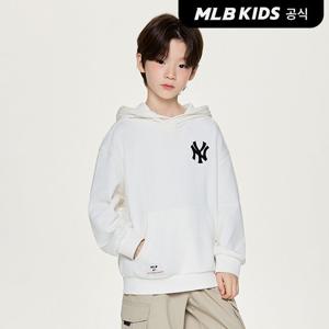 [MLB키즈 공식]26SS 베이직 클래식 쿠퍼스 후드티 NY (Ivory) 7AHDB0361-50IVS