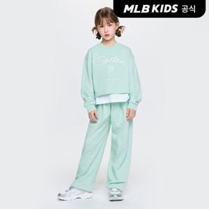 [MLB키즈 공식]26SS 스포티브 애슬레저  레이어드 맨투맨세트 (여아) BOS (L.Mint)7FS2A0261-43MTL