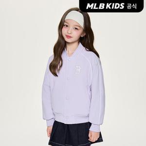 [MLB키즈 공식]26SS 걸스 나일론 크롭 패딩 점퍼 BOS (Lavender)7FJPA0161-43LDS