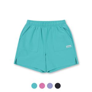 [폴햄키즈][폴햄키즈] 시그니처 여아 우븐 썸머 3부 숏츠_PKE2PT