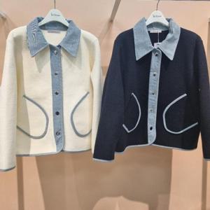 라티움 HC34 탄탄한니트데님라인배색니트자켓형점퍼 T2611jk02