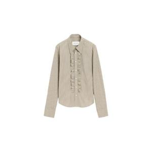 26 SS 아미 파리스 러플 스트라이프 셔츠 E26FSH821CO0219 TP449474877