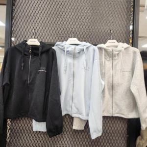 인터크루 HC45 호일전사후드집업 ITY1DH53