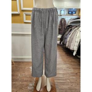 BCBG 세이브존01 밴딩 턱 와이드 팬츠 B5DAP328A