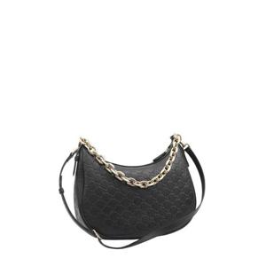 구찌 여성 블랙 라지 숄더백 820453 AAFDV 1000