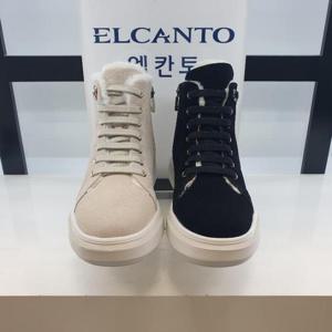 엘칸토 HC11 소가죽 여성 앵클부츠 B3H1U4T4PC