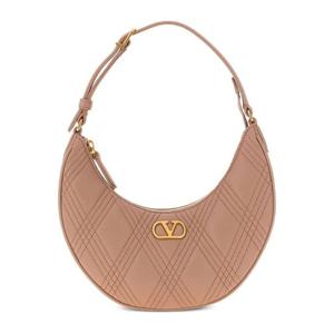 발렌티노 미니 호보 퀼티드 크레센트 숄더백 7W2P0AS3MIC GF9