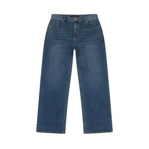 [잠뱅이]공용) 와이드핏 스판 데님 팬츠 미디엄블루 ZQ1DTG949-M