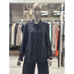 제시뉴욕 세이브존04 찡 시스루 리본 블라우스 DE25NSBP5810A