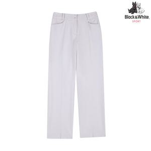 [블랙앤화이트] 여성 밑단 트임 부츠컷 팬츠 5006LAWP_BEIGE