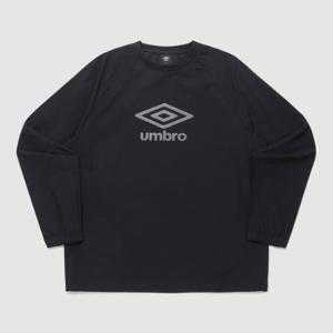 엄브로긴팔티 NQK UQ121SWT31-BLK 액티브 올라운드 스트레치 긴팔 피스테 BLACK