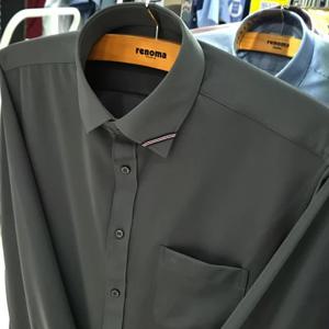 [레노마셔츠]일반핏/ 구김성적은/ 트리코트 저지 긴소매 와이셔