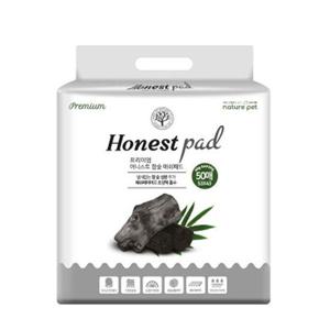 위생용품 어니스트 매쉬 프리미엄 강아지 참숯 배변패드 50매