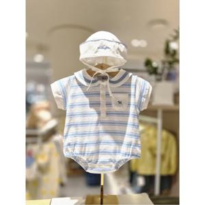 블루독베이비 10 26SS 신상(BL)큐트마린퍼프 바디수트(백일돌아기옷) (4631360410)