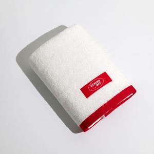 [송월타올]라운드오프 컬러라인 180g 세면타올 1매 빨강