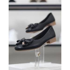 바이로쏘 세이브존03 스퀘어 토 리본 2.5cm 미들굽 펌프스 (BY)AQ26S12996AE3A