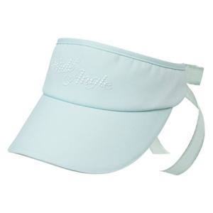 [와이드앵글]여성 CO 글림 리본 바이저 WWP26C03LT