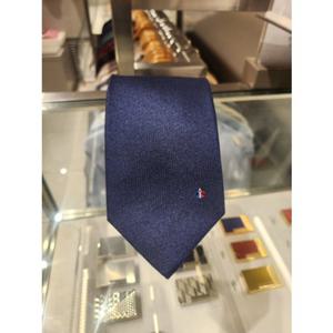 듀퐁 타이 TE6SM61KA010TNY 프렌치 릴리 삼색 자수 네이비