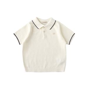 [밍크뮤HP](IV)코지반팔니트티셔츠 (36314-302-01)