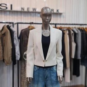 제시뉴욕 세이브존05 고리 원버튼 크롬재킷 DD9-SZNSJQ0750IV