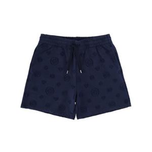 카사블랑카 숏팬츠 M SP26 JTR 003 05APPLIQUE MONOGRA M BLUE