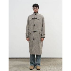 제너럴아이디어 MAN 헤링본 하이넥 더플 코트 [BEIGE] SBE3M10012 383739