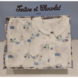 쇼콜라 B7포레내의 (TNPMXS042W)남아여름실내복출산백일돌선물