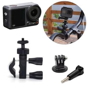 배달 DJI 오즈모 액션 4 호환 액션캠 자전거 핸들바 고정 폴 마운트 거치대