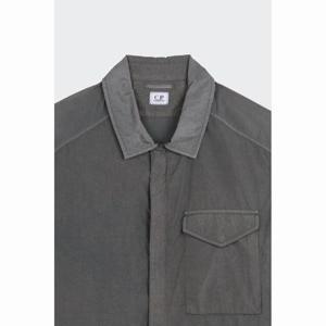 CP COMPANY 25 Chrome-R Full Zip Overshirt (18CMOS095A 005904G 935) (크롬-R 풀 짚 오버