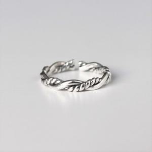 [폭스타일] [Silver925] Simple twist ring