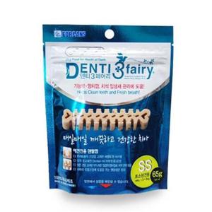 [반려] 2개묶음 포켄스 덴티 페어리 65g SS