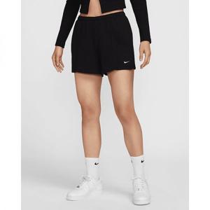 나이키 스포츠웨어 칠 테리 여성 미드라이즈 4인치 프렌치 쇼츠 - 블랙세일 HF6941-010 274902