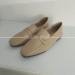 [디자이어로즈][디자이어로즈] 여자 봄 가죽로퍼 페니로퍼 슬림