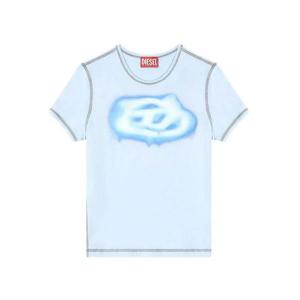 디젤 반팔 티셔츠 A204970QHHA8PE Blue