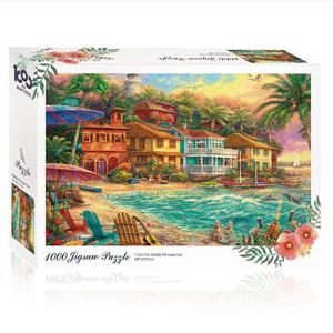 [하비스]직소퍼즐 명화 풍경 트로피칼 비치 1000피스 T-A10-1011
