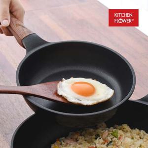 키친플라워 IH 블랙우드펄 후라이팬 20cm 후라이팬