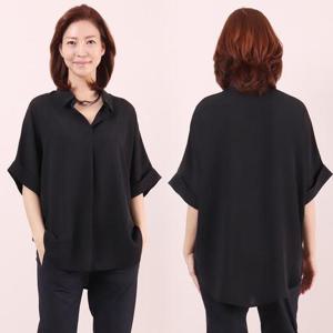 [강물처럼]아이우먼 셀프루즈블라우스 WW5181M504 빅사이즈 (333