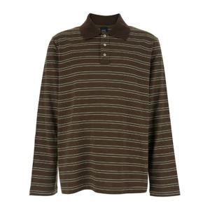 아페쎄 로고 자수 스트라이프 폴로 티셔츠 COHLVH26519 CAA