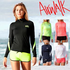 에어워크서프 여성래쉬가드 집업(단품) YAWe5214/Airwalksurf