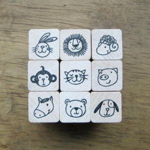 아트박스/스탬프 하우스 [동물&곤충]너랑나랑 동물스탬프세트