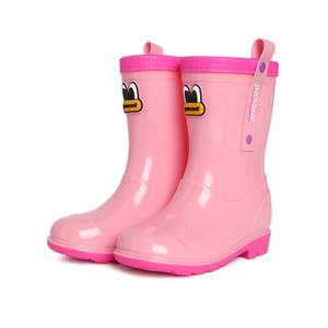 팬콧 후크 레인부츠_핑크