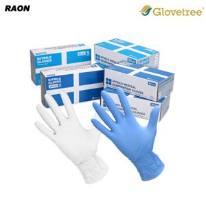 글러브트리 니트릴장갑 블루 L 100매 라텍스/요리/위생/산업