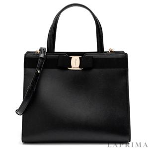 [FERRAGAMO] 페라가모 뉴 바라 토트백 21-I290 NERO 734058