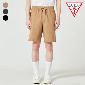 [게스][본사] 유니 린넨 밴딩 쇼츠 NO2W9981
